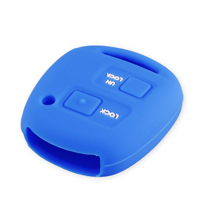 KEYYOU 2 mygtukų silikoninis automobilio raktų pakabuko dėklo dangtelis skirtas TOYOTA CAMRY RAV4 Corolla PRADO YARIS Tarago, skirtas LEXUS