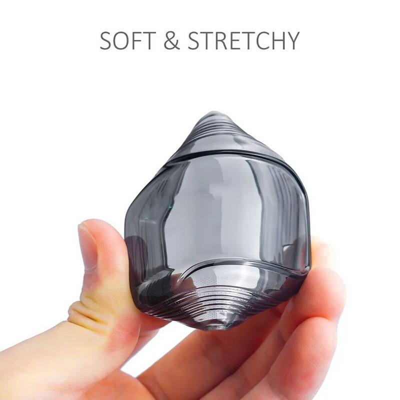 Husa neagra transparenta pentru chei pentru Toyota pentru Sienna pentru Venza pentru Hilux Accesorii pentru modificarea carcasei cheii