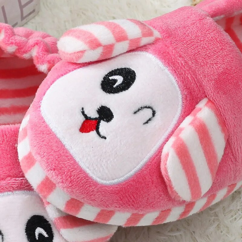 Väikelaste Tüdrukute Sussid Beebi Sussid Talvised Pehmed Soe Multifilm Laste Kodu Kingad Laste Maja Jalatsid Kutsikas Jänku Panda Kass