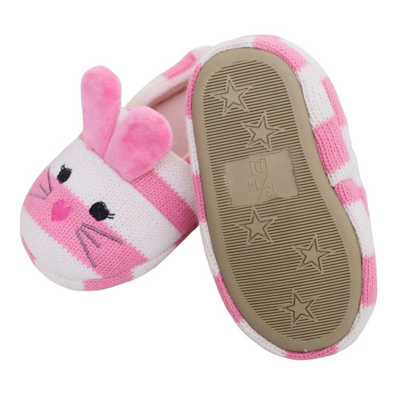 Laste sussid Talvesoojad lastejalatsid poistele Mudilane Tüdruk Multifilm Kutsikas Kootud Kummist tald Kodukandmine Maja Heegeldatud Loafers