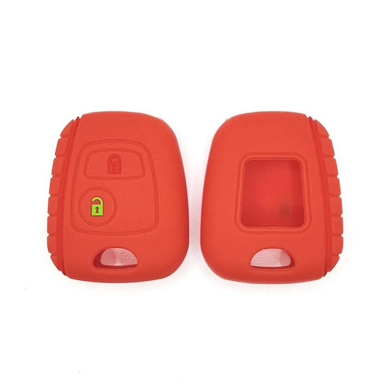Silikoonist kaugjuhtimispuldiga auto võtmeümbrise kate Citroen C1 C4 C2 C3 Berlingo Xasara Picasso jaoks Peugeot jaoks 107 207 307 407 206 306 406