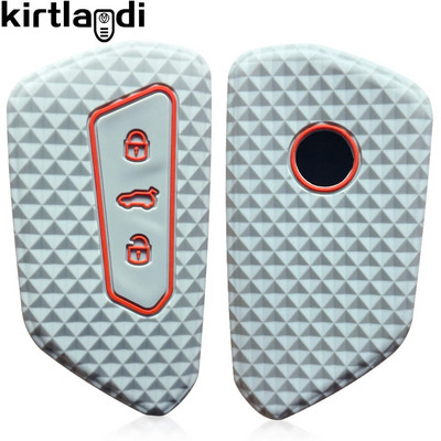 Silikonska navlaka za daljinski upravljač za Skoda Octavia 4 A8 MK8 za Seat Leon Fr Mk4 Cupra Formentor 2023 dodaci za VW Golf 8 ID4