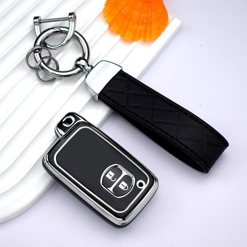 2 3 4 nupuga auto võtmeümbris Toyota Prius 30 Alpha Aqua Land Cruiser Auris jaoks Lexus LC 200 võtmekaane hoidiku kaugjuhtimispuldi jaoks 2012–2014