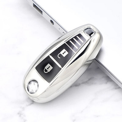 Suzuki Baleno Ertiga Ciaz Ignis Kizashi Swift SX4 S-cross Vitars TPU nahast auto nutika võtmekaane ümbrise kotikaitse võtmehoidja jaoks