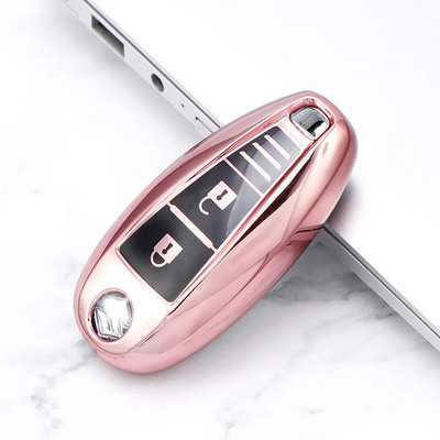 Suzuki Baleno Ertiga Ciaz Ignis Kizashi Swift SX4 S-cross Vitars TPU nahast auto nutika võtmekaane ümbrise kotikaitse võtmehoidja jaoks