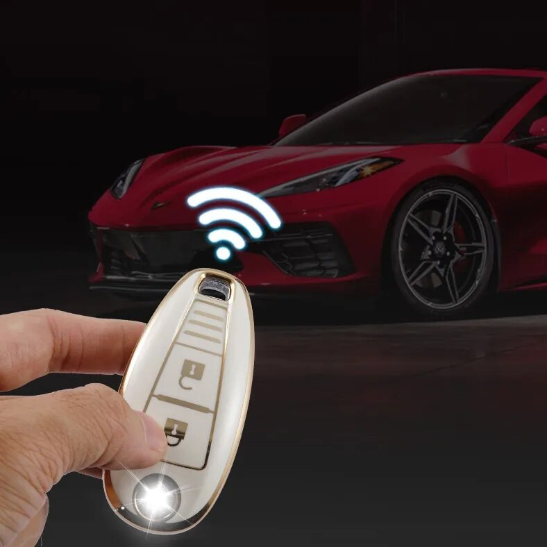 Suzuki Baleno Ertiga Ciaz Ignis Kizashi Swift SX4 S-cross Vitars TPU nahast auto nutika võtmekaane ümbrise kotikaitse võtmehoidja jaoks