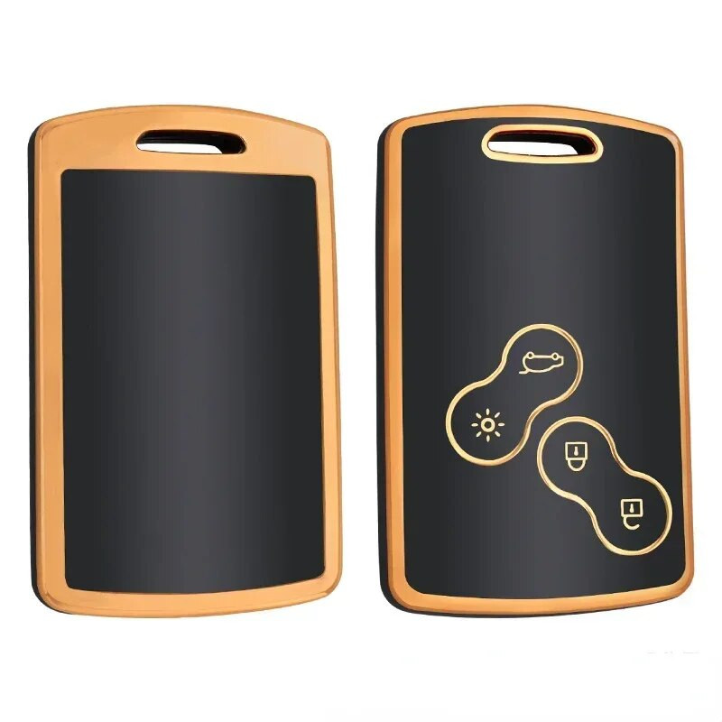 ΝΕΟ Σετ κλειδιού αυτοκινήτου TPU Κάλυμμα κελύφους για Renault Duster Captur Clio Logan Megane 1 2 3 Koleos Scenic Nema Zoe Card Keyless Shell Bag