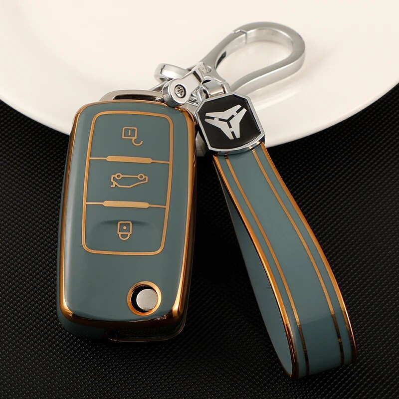 TPU Phnom Penh Auto Key Cover Case Shell za VW Volkswagen Polo Tiguan Passat Golf Jetta Lavida Škoda Octavia Shell Dodaci