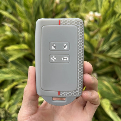 Silikoonist auto võtme kate Renault Captur Koleos Kadjar Arkana Megane Dacia Duster Sandero Stepway nutika kaugjuhtimispuldi ümbrisele