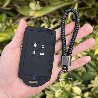 Silikoonist auto võtme kate Renault Captur Koleos Kadjar Arkana Megane Dacia Duster Sandero Stepway nutika kaugjuhtimispuldi ümbrisele