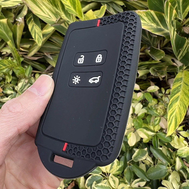 Silikoonist auto võtme kate Renault Captur Koleos Kadjar Arkana Megane Dacia Duster Sandero Stepway nutika kaugjuhtimispuldi ümbrisele