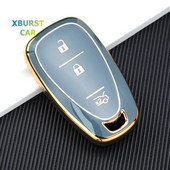 Auto võtme korpuse kate Chevrolet Cruze Spark Sonic Camaro Volt Polt Trax Malibu Onix Equinox Orlando Blazer Traverse Shell Fobi jaoks