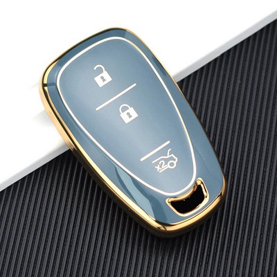 Auto võtme korpuse kate Chevrolet Cruze Spark Sonic Camaro Volt Polt Trax Malibu Onix Equinox Orlando Blazer Traverse Shell Fobi jaoks