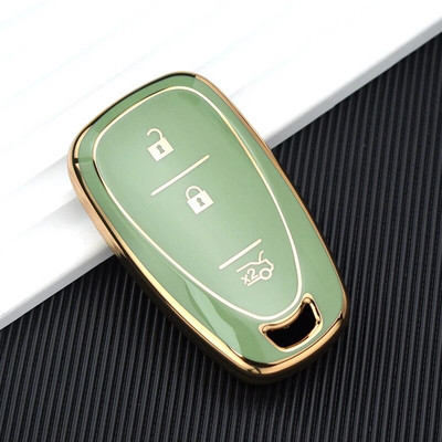 Auto võtme korpuse kate Chevrolet Cruze Spark Sonic Camaro Volt Polt Trax Malibu Onix Equinox Orlando Blazer Traverse Shell Fobi jaoks