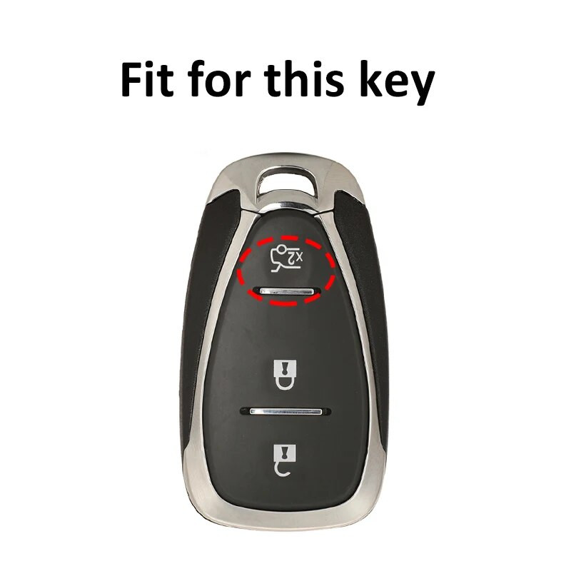 Auto võtme korpuse kate Chevrolet Cruze Spark Sonic Camaro Volt Polt Trax Malibu Onix Equinox Orlando Blazer Traverse Shell Fobi jaoks