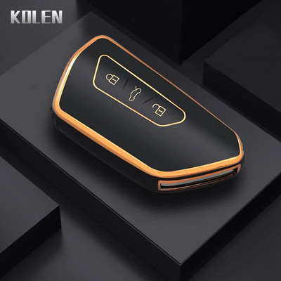 Moodne TPU autovõtme ümbrise kaane kate Volkswagen VW Golf 8 MK8 ID-4 ID-6 jaoks Skoda Octavia A8 jaoks Seat Leon FR MK4 Cupra jaoks