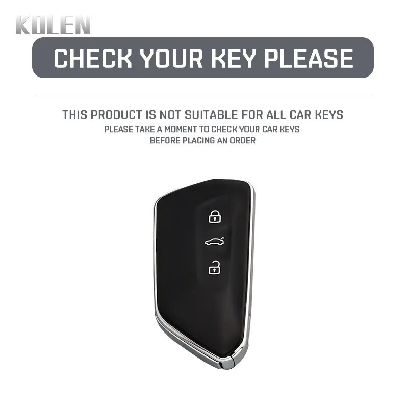 Madingas TPU automobilio raktų dėklo dangtelis, skirtas Volkswagen VW Golf 8 MK8 ID-4 ID-6, skirtas Skoda Octavia A8, skirtas Seat Leon FR MK4 Cupra