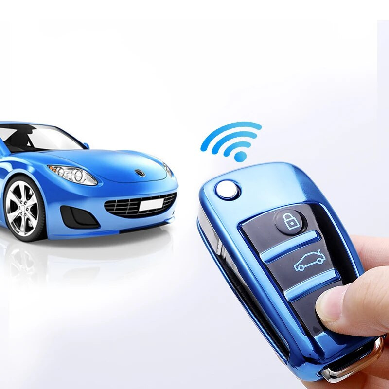 3 nupuga TPU ümberpööratav auto võtmeümbrise kate Audi C6 R8 A1 A3 Q3 A4 A5 Q5 A6 A7 S6 B6 B7 B8 8P 8V 8L TT RS Sline tarvikud