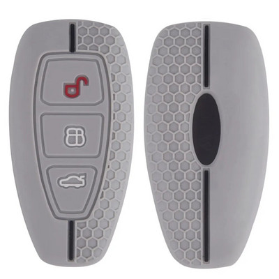 Silikoonist auto võtmeümbris Ford Puma Grand C Max Focus Mondeo Kuga Fiesta Ecosport Transit Kuga silikoonist kaugjuhtimispuldi võtmeümbrisele