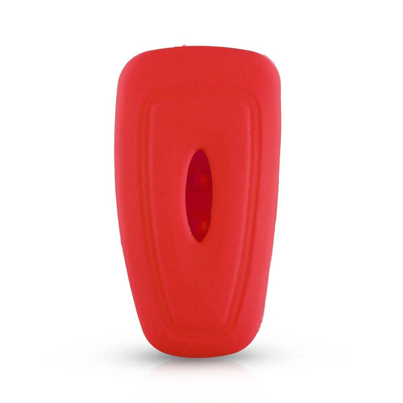 KEYYOU 3 nupuga silikoonist auto puldi võtmehoidja katteümbris Ford Ranger C-Max S-Max Focus Galaxy Mondeo Transit Tourneo Custom jaoks