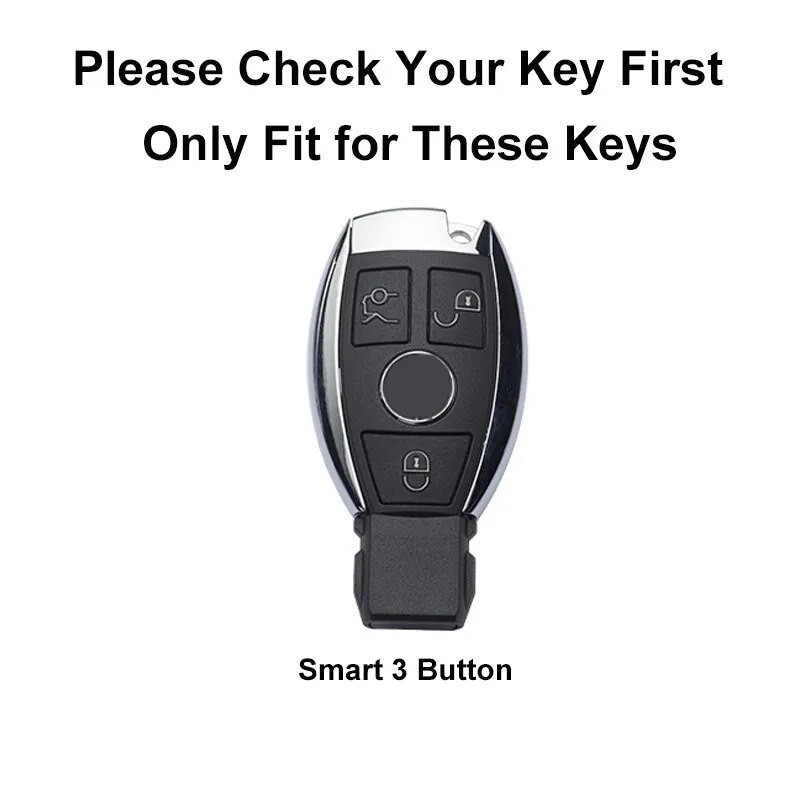 Nova TPU futrola za pametne ključeve automobila Poklopac Shell Dodaci za Mercedes Benz ABCE GL S GLA GLK CLS Klasa AMG W204 W205 W212 W463 W176