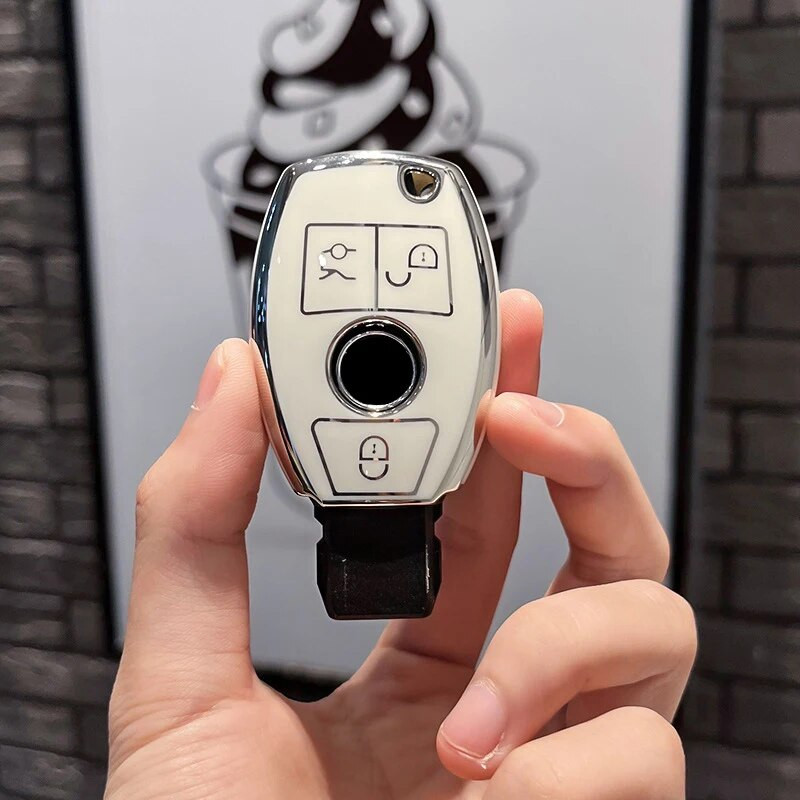 Nova TPU futrola za pametne ključeve automobila Poklopac Shell Dodaci za Mercedes Benz ABCE GL S GLA GLK CLS Klasa AMG W204 W205 W212 W463 W176