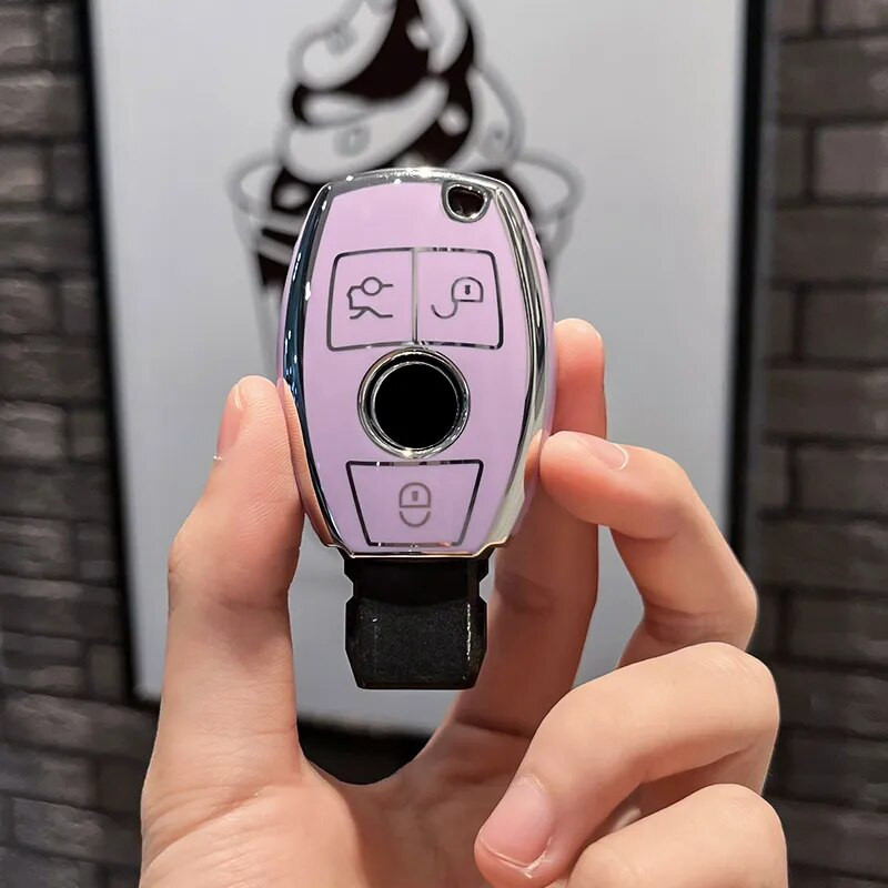 Nova TPU futrola za pametne ključeve automobila Poklopac Shell Dodaci za Mercedes Benz ABCE GL S GLA GLK CLS Klasa AMG W204 W205 W212 W463 W176
