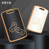 Θήκη κλειδιού αυτοκινήτου TPU Κάλυμμα κελύφους για Renault Duster Captur Clio Logan Megane Koleos Scenic Nema Fluence Zoe 4 κουμπιά