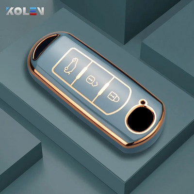 Fashion TPU Car Remote Car Remote Key Case Shell For Mazda 2 3 5 6 BL BM GJ Atenza Axela Demio CX-3 CX3 CX-5 CX5 CX7 CX-9 CX8 Keyless