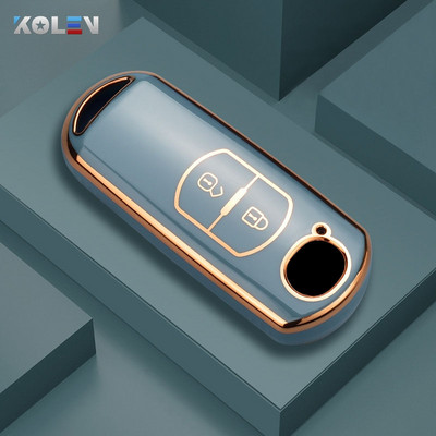 Fashion TPU Car Remote Car Remote Key Case Shell For Mazda 2 3 5 6 BL BM GJ Atenza Axela Demio CX-3 CX3 CX-5 CX5 CX7 CX-9 CX8 Keyless