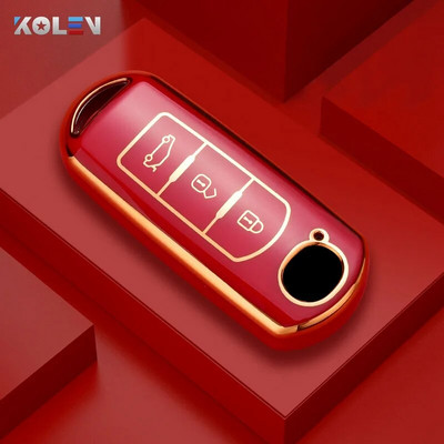 Fashion TPU Car Remote Car Remote Key Case Shell For Mazda 2 3 5 6 BL BM GJ Atenza Axela Demio CX-3 CX3 CX-5 CX5 CX7 CX-9 CX8 Keyless