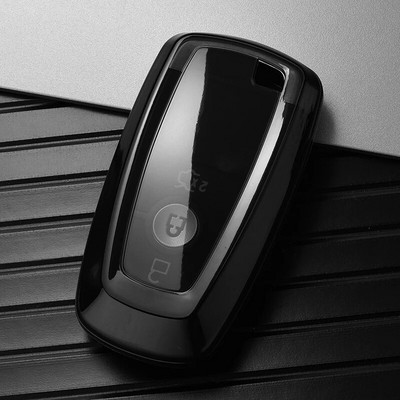 TPU auto kaugjuhtimispuldi võtmeümbrise kaanepulk Ford Edge Fusion Mustang Explorer F150 F250 F350 Ecosport Protector hoidiku jaoks võtmeta