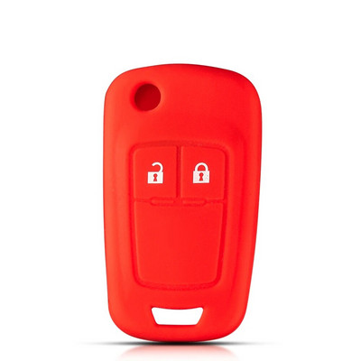 KEYYOU 2 κουμπιά σιλικόνης κάλυμμα κλειδιού αυτοκινήτου για Chevrolet Chevry Cruze Sedan Hatchback Malibu Trax Aveo 2009 - 2015