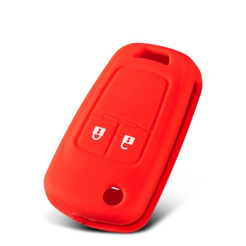 KEYYOU 2 κουμπιά σιλικόνης κάλυμμα κλειδιού αυτοκινήτου για Chevrolet Chevry Cruze Sedan Hatchback Malibu Trax Aveo 2009 - 2015