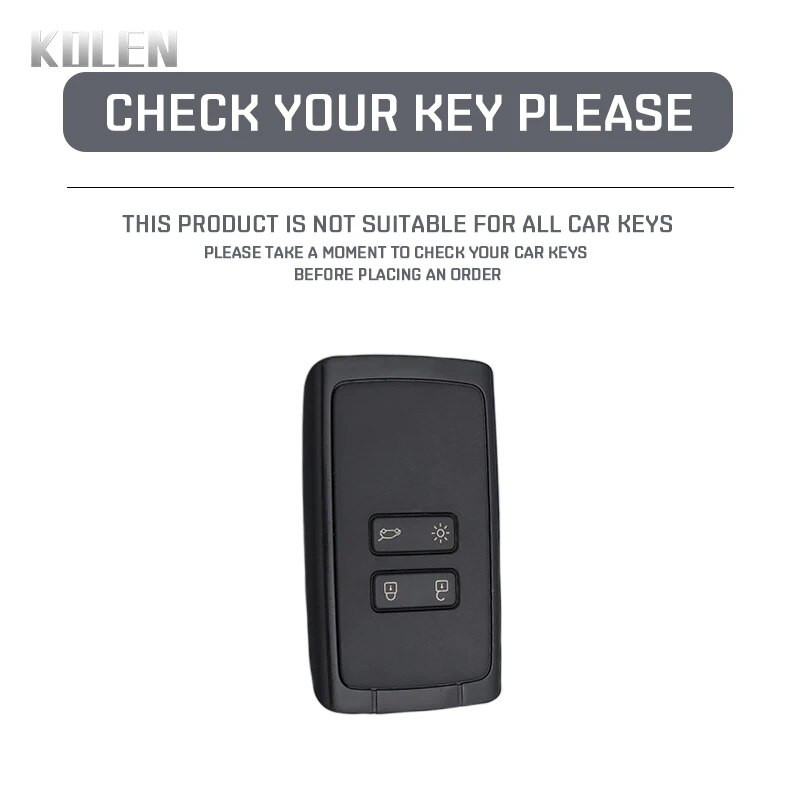 TPU Car Card Key Case Shell Fob για Renault Koleos Captur Megane Clio Scenic Talisman Arkana For Dacia Sandero Αξεσουάρ