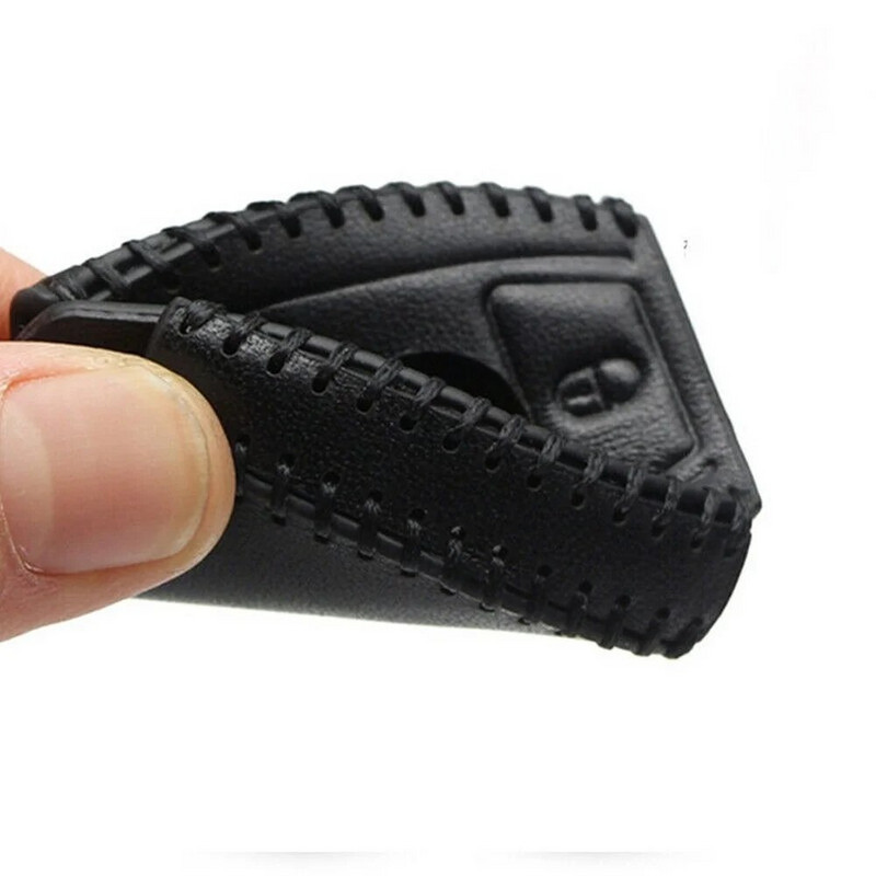 Nahast kaugjuhtimispuldi auto võtmehoidja ümbrise katte hoidiku kest Mercedes Benz CBER Class GL CLS CLK SLK W203 W211 W204 3 nupuga kett