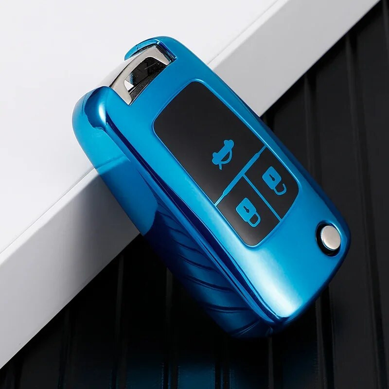 Minkštas TPU raktų dėklas, skirtas Chevrolet, skirtas Buick, skirtas Cruze Aveo Trax Opel Astra Corsa Meriva Zafira Antara J Raktų apsauga