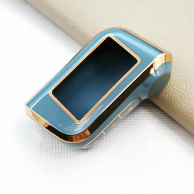 Υψηλής ποιότητας θήκη κλειδιού TPU για Starline A93 A63 Ρωσική έκδοση αμφίδρομης συναγερμού αυτοκινήτου Τηλεχειριστήριο LCD τηλεχειριστήριο μπρελόκ Φόμπ