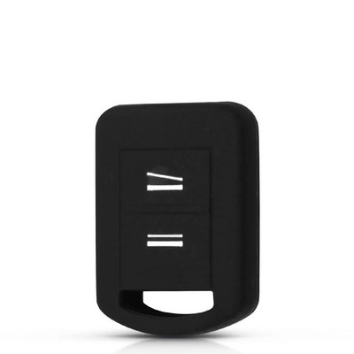 KEYYOU jaoks Vauxhall Opel Corsa Agila Meriva Combo 2 nupuga kaugjuhtimispuldiga auto võtmekaane nahk silikoonist puldi ümbris