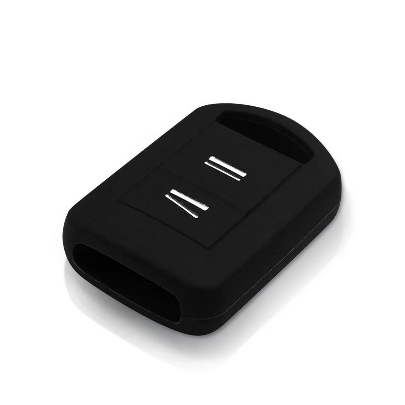 KEYYOU jaoks Vauxhall Opel Corsa Agila Meriva Combo 2 nupuga kaugjuhtimispuldiga auto võtmekaane nahk silikoonist puldi ümbris