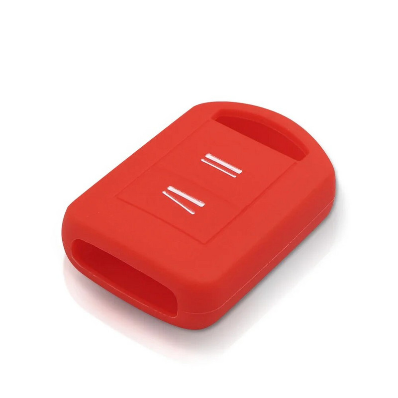 KEYYOU jaoks Vauxhall Opel Corsa Agila Meriva Combo 2 nupuga kaugjuhtimispuldiga auto võtmekaane nahk silikoonist puldi ümbris