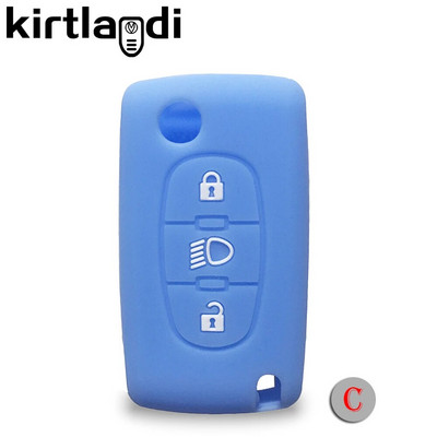 Κέλυφος θήκης κλειδιού απομακρυσμένου καλύμματος για Peugeot Expert 2008 3008 5008 308 508 407 207 Partner Rifter for Citroen C8 C4 Picasso C5 C3 C6