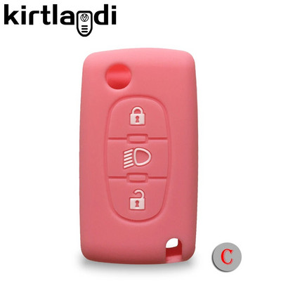 Κέλυφος θήκης κλειδιού απομακρυσμένου καλύμματος για Peugeot Expert 2008 3008 5008 308 508 407 207 Partner Rifter for Citroen C8 C4 Picasso C5 C3 C6