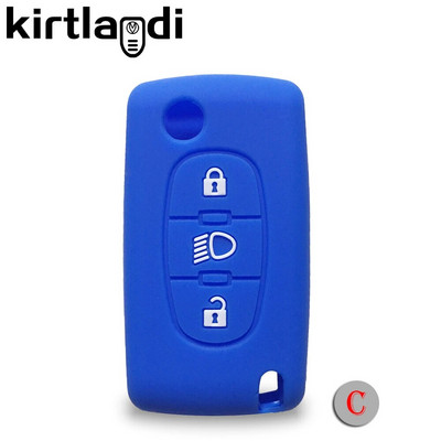 Κέλυφος θήκης κλειδιού απομακρυσμένου καλύμματος για Peugeot Expert 2008 3008 5008 308 508 407 207 Partner Rifter for Citroen C8 C4 Picasso C5 C3 C6