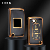 Uus TPU auto kaugjuhtimispuldi võtme korpuse kate Peugeot 107 207 307 308 407 607 3008 5008 jaoks Citroen Xsara Picasso C5 C6 C8 võtmeta