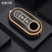 TPU Automobilio sulankstomas raktų dėklo dangtelis, skirtas FIAT 500 Ducato Panda Punto 500L Lancia Musa Citroen džemperiui Peugeot Boxer