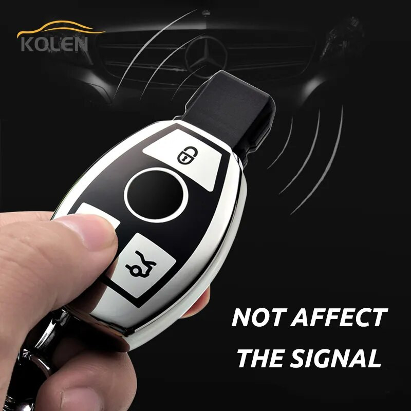 Μαλακό κάλυμμα θήκης κλειδιού τηλεχειριστηρίου αυτοκινήτου TPU για Mercedes Bnez CLA GLC GLA GLK W203 W210 W211 W204 W176 ABCR Class AMG Αξεσουάρ