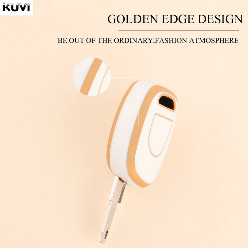 UUS TPU autovõtme ümbrise kaane korpus Renault Master Kangoo Clio Twingo NO VAC102 tera PCF7946 ID46 kiip 433MHZ lõikamata NE73 jaoks