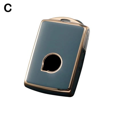 Θήκη κάλυμμα κλειδιού αυτοκινήτου για Volvo XC40 XC60 S90 XC90 V90 Polestar 1 2 C30 2019 2020 Μπρελόκ Συναγερμός αυτοκινήτου Αξεσουάρ τηλεχειριστηρίου W1D7