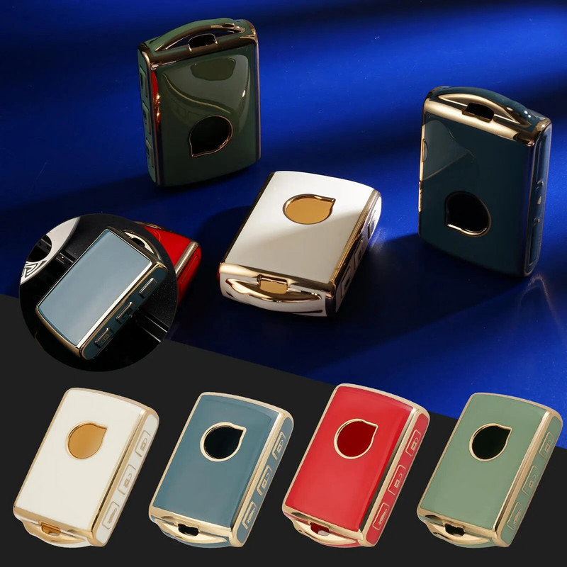 Θήκη κάλυμμα κλειδιού αυτοκινήτου για Volvo XC40 XC60 S90 XC90 V90 Polestar 1 2 C30 2019 2020 Μπρελόκ Συναγερμός αυτοκινήτου Αξεσουάρ τηλεχειριστηρίου W1D7